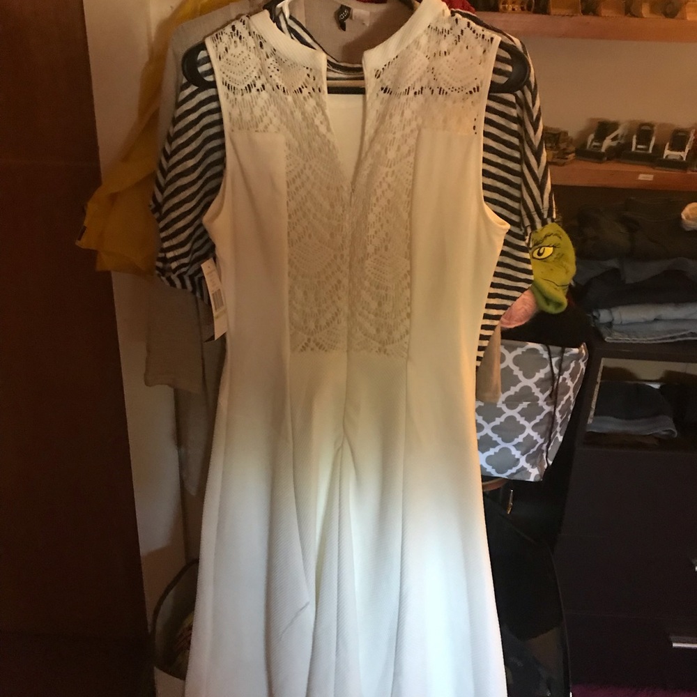 White dress